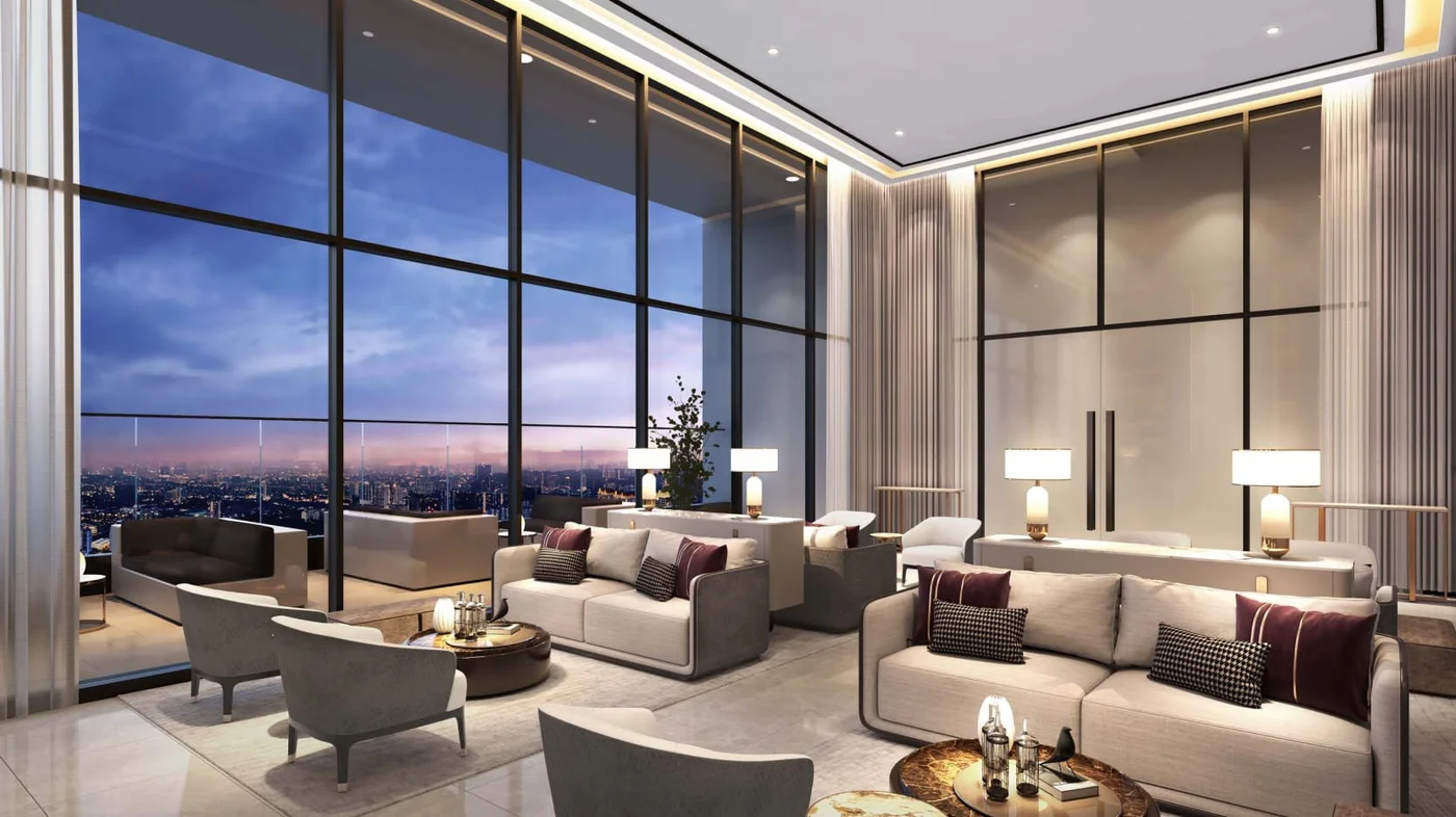 Interior render at Park Green